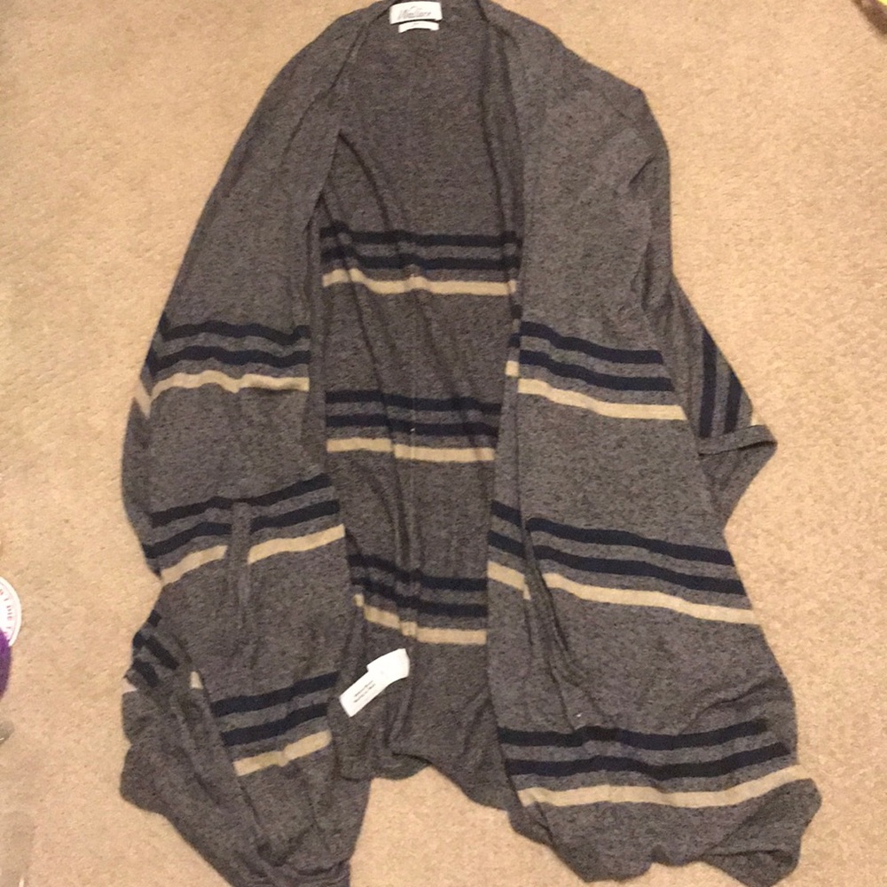 Madewell summertime poncho wrap sweater - Picture 2 of 5